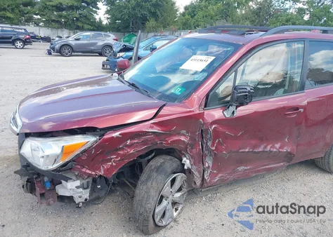 2016 Subaru Forester 2.5I Premium from USA, damaged, VIN JF2SJADC5GH514276